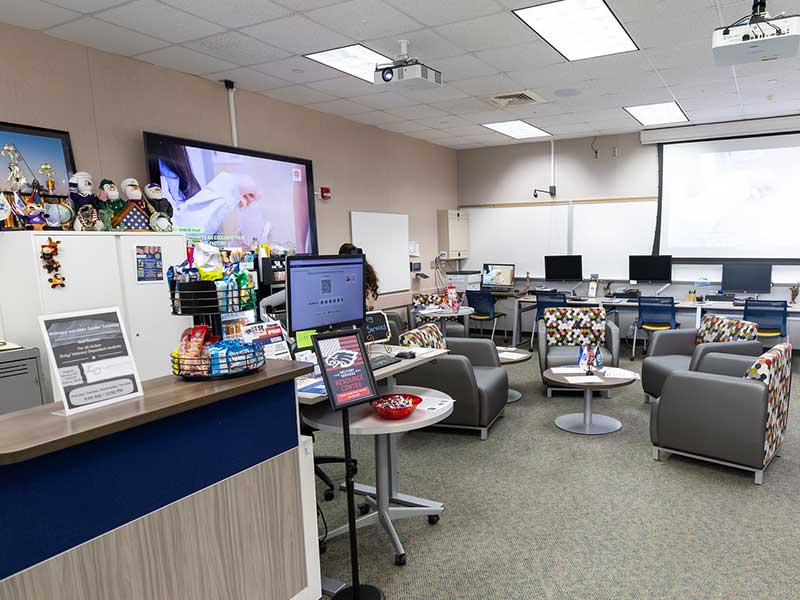 Military Services Center space.