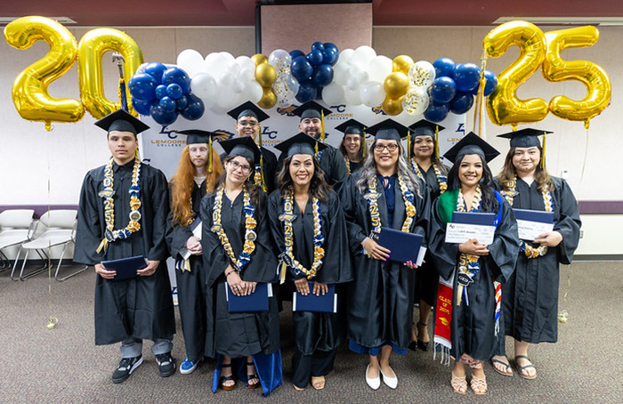 Group of students at graduation